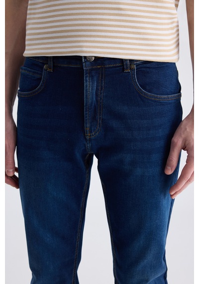 D's Damat Ds Damat Slim Fit İndigo Pamuklu Denim Pantolon 3hcj39060009m 771