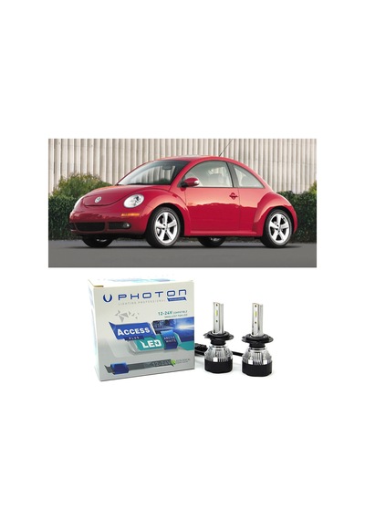 Vw Beetle Uzun Far Ampulü H1 Access Yeni Seri Beyaz 2005-2010