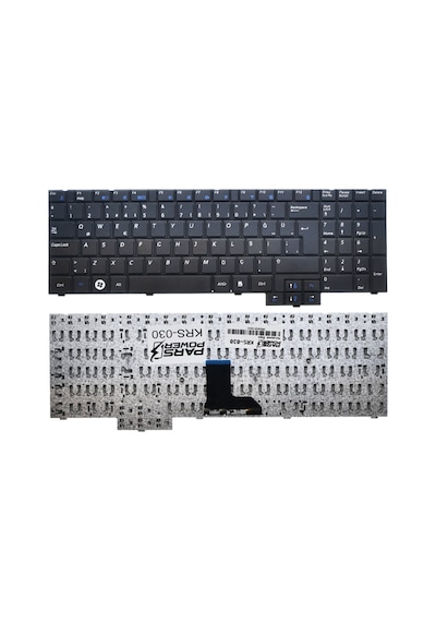Samsung Uyumlu Np-R540-Js01Tr, Np-R538-Ds06Tr Notebook Klavye (Siyah Tr)