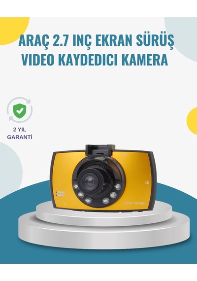 Araç İçi Hd Dvr Kamera G Sensor Ve Hareket Algılama Özellikli 93972072