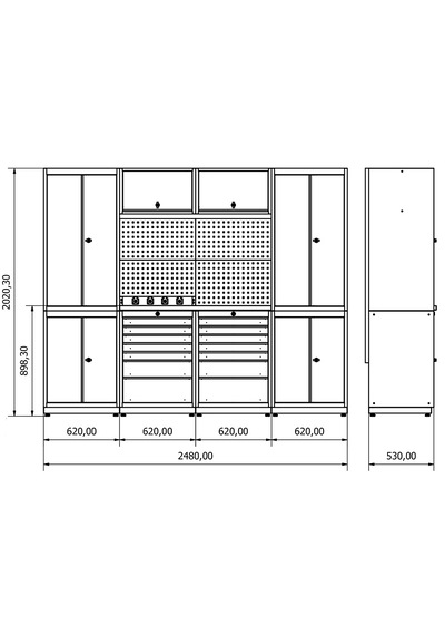 MT-1011 Modüler Çalışma Tezgahı -
