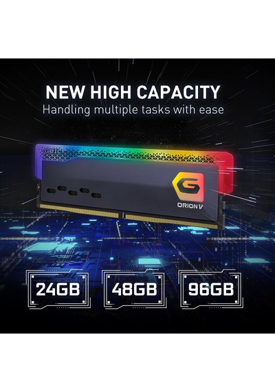 Orıon V Rgb Gavsg532gb5200c38bdc 32gb 2x16gb Ddr5 5200mhz Cl38, Xmp 3.0, On-die Ecc & Pmıc, Rgb Aydınlatma, Alüminyu