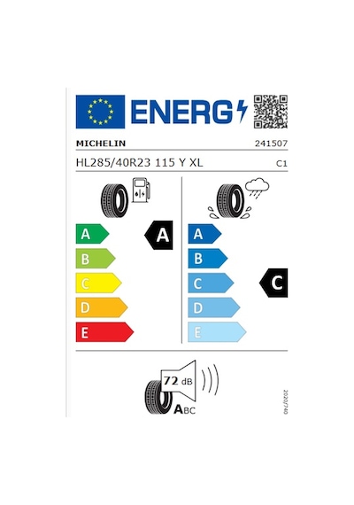 Michelin 285/40R23 115Y XL M+S Acoustic Primacy All Season Lr Yaz Lastiği 2025