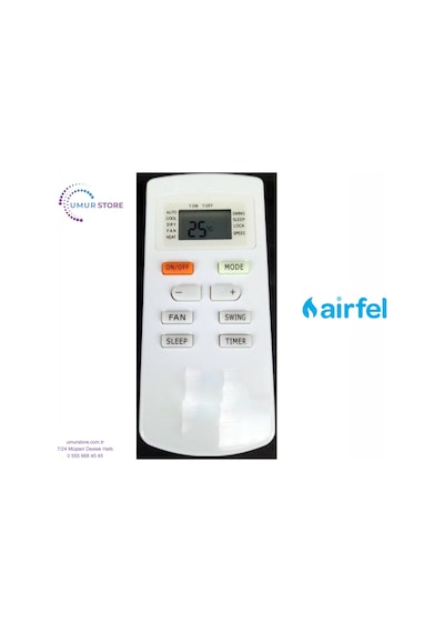 Airfel As09-0930 Klima Kumandası