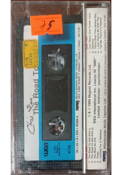 Plak Değildir Kaset Tir Chis Rei. The Road To Hell Kaset