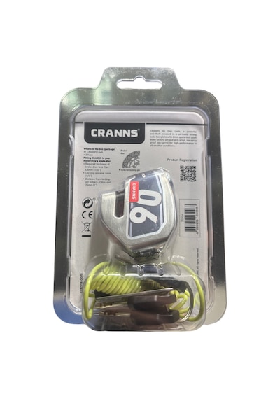 Cranns Zero6 Motosiklet Disk Kilidi