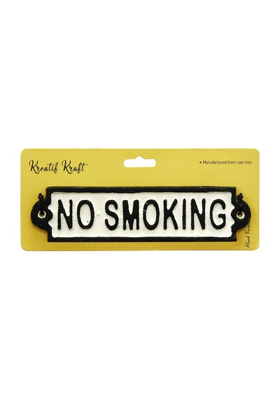 Kreatif Kraft 83515 'no Smokıng' Cast Sign, / Sku: Smg8690010197399