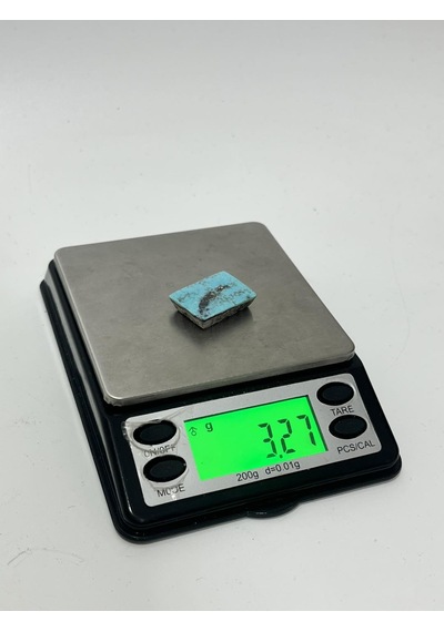 Doğal İran Nişabur Firuze Turkuaz Taşı 16,3 Karat - 3,25 Gram T106