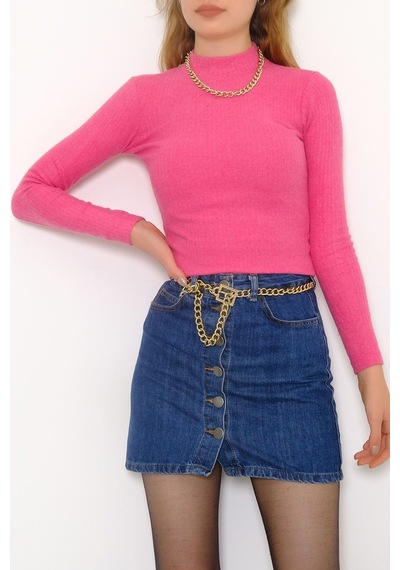 Buyers Butik - Yarım Balıkçı Body Fuşya - 8335.1567. 001