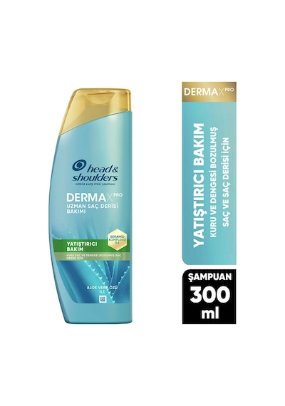 Head & Shoulders Derma X Pro Aloe Vera Özlü Yatıştırıcı Bakım Şampuanı 300 ML