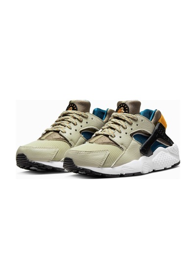 Nike Air Huarache Run Womens Sneaker Kadın Günlük Spor Ayakkabı Ekru