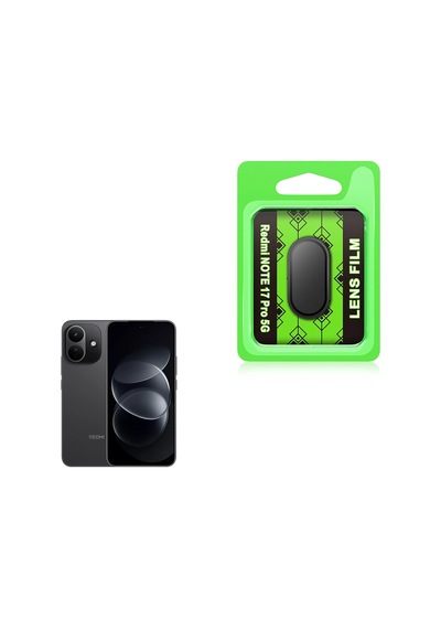 Xiaomi Redmi Note 17 Pro Zore Cl-07 Kamera Lens Koruyucu