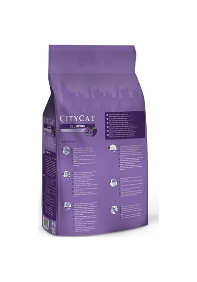 City Cat Lavanta Kokulu Kedi Kumu 10 Lt