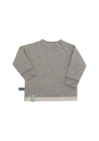 Organicera Organik Sweatshirt,Grey Melange (554296596) Gri