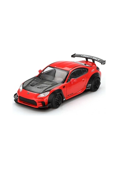 Mini Gt 885 1/64 Toyota Gr86 Lb Nation Red - Blister Paket Mgt00885-bl