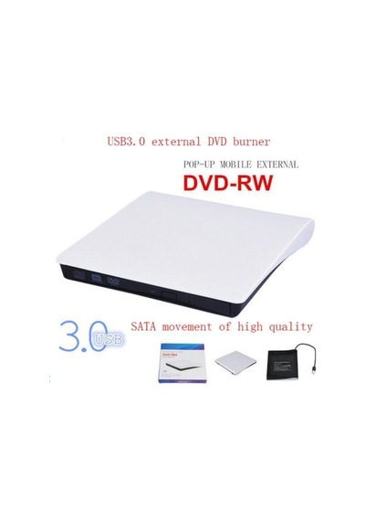 Pop Up External Usb 3.0 8X Dvd Rw Optik Sürücü