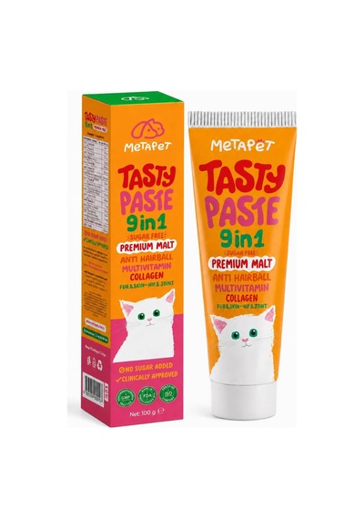 Tr Kedi Multivitamin Malt Paste 9'u 1 Arada 100 Ml Tüy Yumağı Bakımı