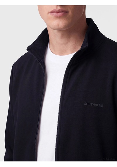Lc Waikiki Southblue Lacivert Dik Yaka Erkek Fermuarlı Sweatshirt Navy