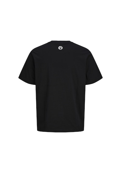 Jack & Jones Erkek Ufc Lisansli Gögüs Baskili Tisört - Ufc - 12290261 Siyah