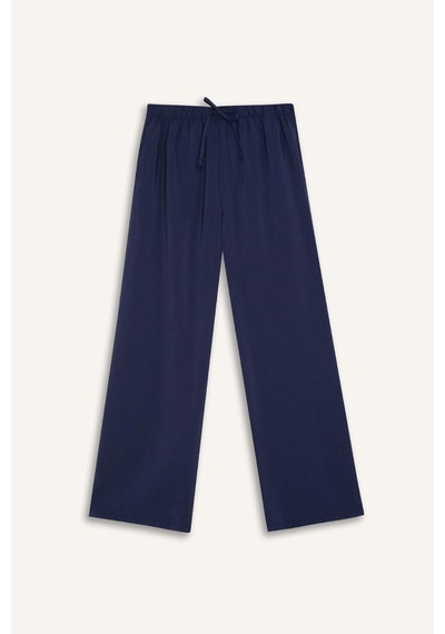 DeFacto Regular Fit Esnek Belli Plaj Pantolonu-Fall in Love E1172AX25SMNV241 Lacivert
