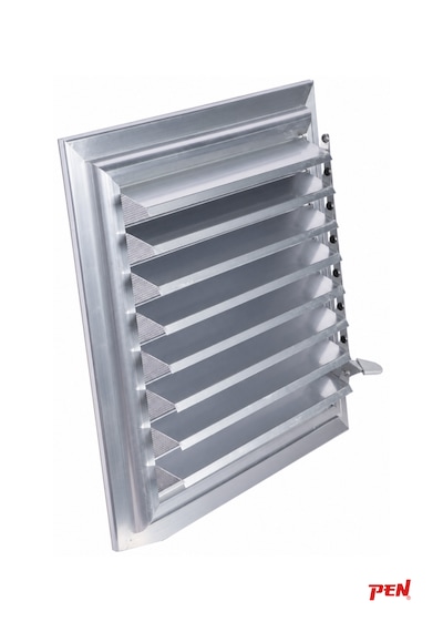 Alüminyum Banyo Wc Havalandırma Menfezi 40x40 Eloksallı Seri