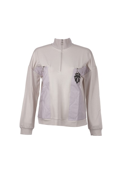 Vedi Kadın Sweatshirt 25kv6319 Taş