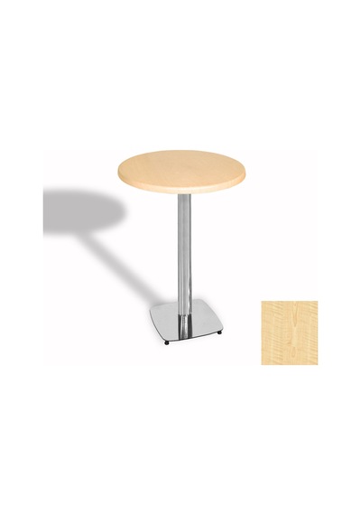Bistro Masa Tokyo Kromnikel - Werzalit, Wermodin Ve Allzalit Tabla 60 Cm Çap - Akçaağaç Çok Renkli Bistro Masa Tokyo Kromnikel - Werzalit, Wermodin Ve Allzalit Tabla 60 Cm Çap - Akçaağaç Çok Renkli