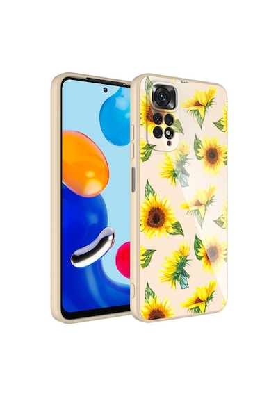 Zore Redmi Note 11 Global Kılıf Kamera Korumalı Desenli Sert Silikon Ogaa Epoksi Kapak - No2