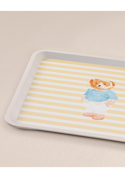 Madame Coco Philip Bear Kare Tepsi 1kteps199432,5x32,5x1,5 Cm-sarı