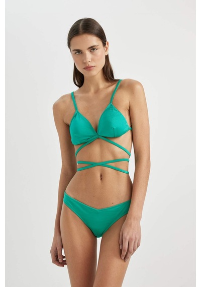 Defacto Fall in Love Regular Fit Bikini Alt W8732AZ23SMGN232 Yeşil