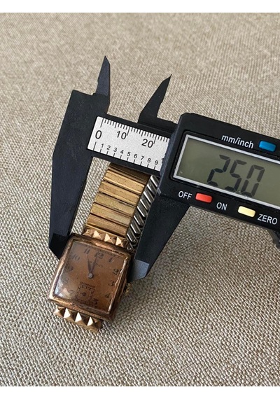 Benrus 25 mm Çelik Kordon Vintage Kadın Kol Saati 2. El