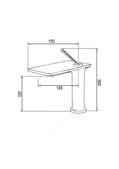 Fj-5015 Mat Siyah Lavabo Bataryası Siyah