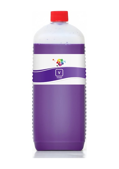 QC Epson SureColor SC P7500 Spectro Uyumlu Yazıcı Mürekkebi 1000ml V Violet Mor Pigment