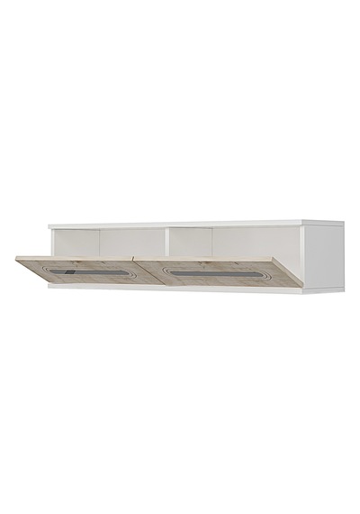 Da1220bts Rany Dresuar , Antre Hol Rafı Beyaz-traverten-silver 120cm