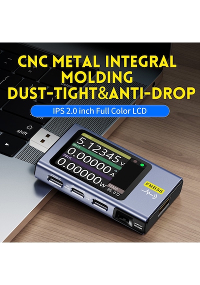 Fnirsi Fnb58 Usb Hızlı Şarj Test Cihazı