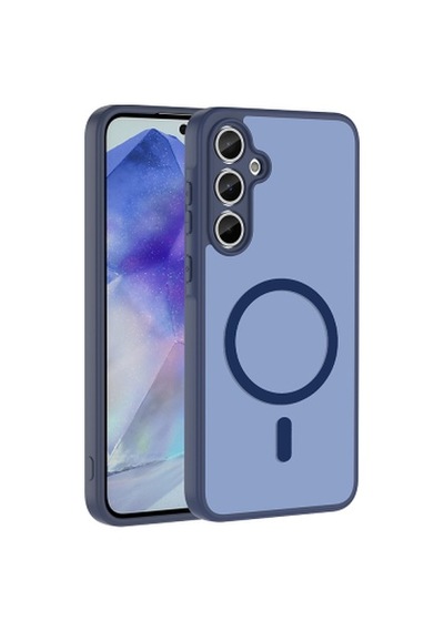 Galaxy A55 Kılıf M-safe Şarj Özellikli Zore Babet Kapak Galaxy A55 Zore - Lacivert