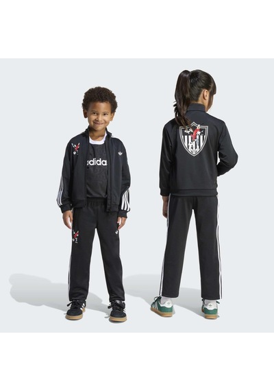 Adidas Disney Firebird Çocuk Siyah Eşofman Takımı Kc8433