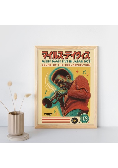 Miles Davis Limited Edition Pop Art Poster