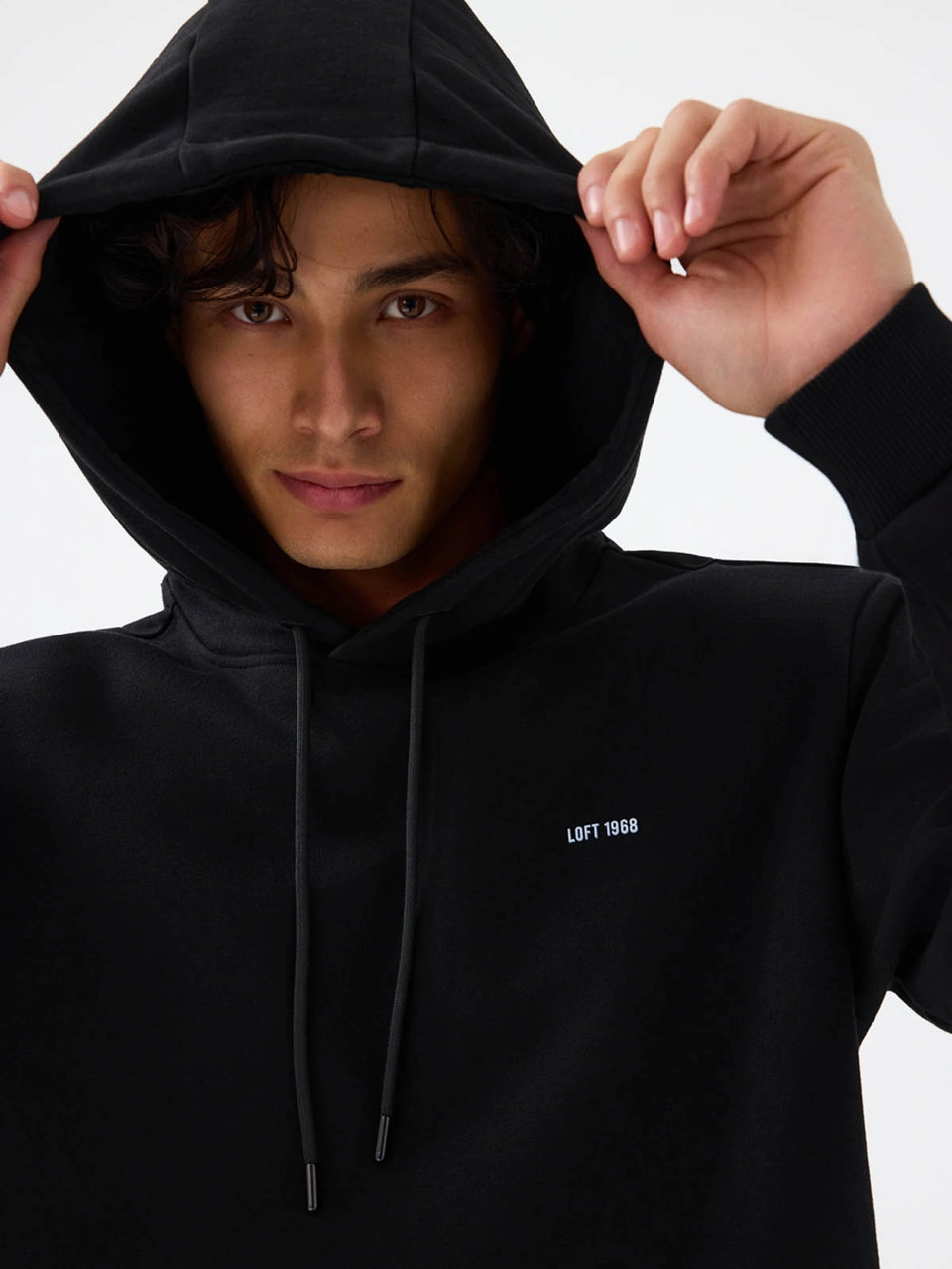 Loft Regular Fit Siyah Erkek Sweatshirt Lf2041316 Siyah