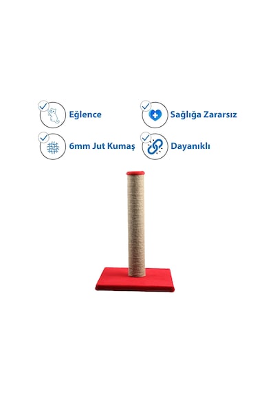 Herniks Çubuk Kedi Tırmalama Tahtası 40 CM