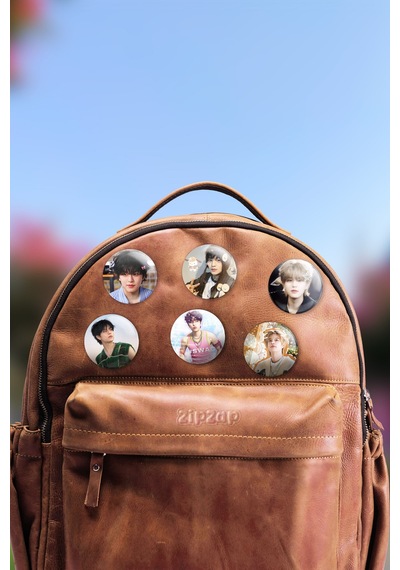 Seungmin Stray Kids Kpop Çanta Süsü Rozet İğneli Buton Rozet Seti 6 Adet Altılı