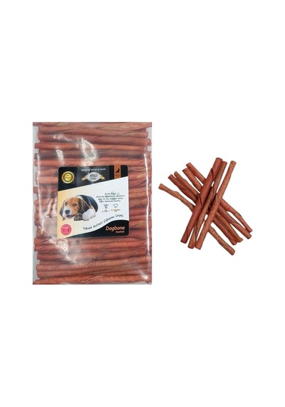 Ans Naturel Burgu Köpek Kemiği 12 Cm / 6-7 Gr %100 Doğal, Diş Temizleyici Ve Çiğneme Desteği 50 Adet