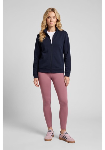 Kadın Fermuarlı İçi Polarlı Sweatshirt Çok Renkli