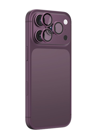 Apple iPhone 18 Pro Uyumlu Amazingthing Titan Vision Sapphire Ar Kamera Lens Koruyucu Aparatlı Mor