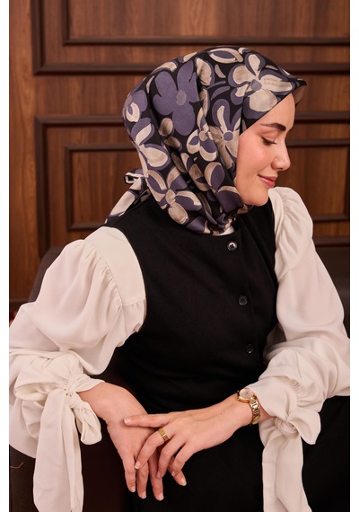 Silk Home Twill İpek Eşarp 11494-21 Siyah