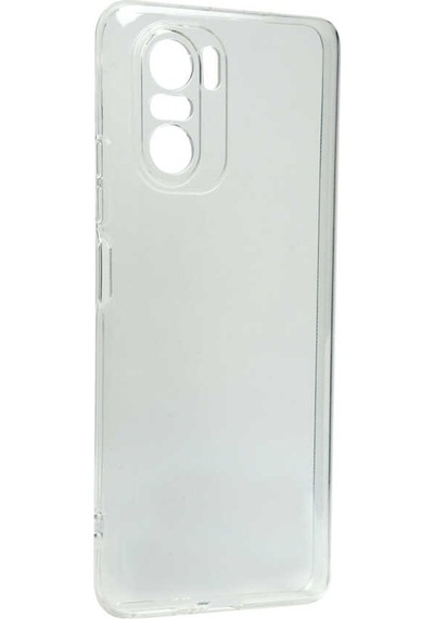 Xiaomi Poco F3 Kılıf Zore Kamera Korumalı Süper Silikon Kılıf Renksiz