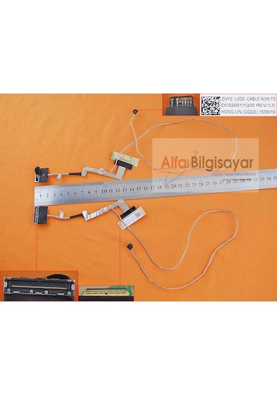Laptopyedekparca Lenovo Uyumlu Y50-70 Dc02001Yq00 Lcd Led Data Kablo  Lvds Cable Ek
