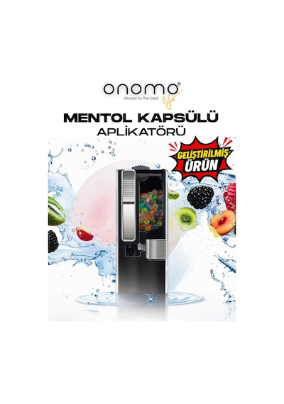 Life Premium Mentol Topu Aplikatörü Gümüş - Siyah