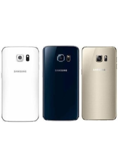Samsung Uyumlu S6 G920 Arka Pil Batarya Kapak Cam