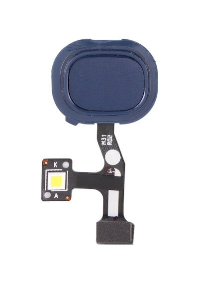 Samsung Uyumlu Galaxy M31 Parmak İzi Okuyucu Flex Sm-m315f Mavi